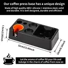 Espresso Knock Box Non Slip Espresso Coffee Organizer Box Detachable caSOb