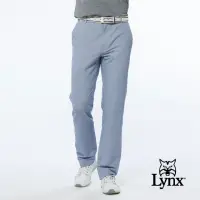 在飛比找momo購物網優惠-【Lynx Golf】男款素面特殊織帶造型口袋袋蓋設計平口微