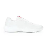 NIB PRADA AMERICA'S CUPS SILVER SNEAKERS SIZE 9 $925