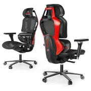 Eureka GC05 Typhon Series Ergonomic Mesh Chair Black/Red