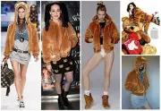 AW15 $2,995 Moschino Couture Jeremy Scott Teddy Bear Bomber Hoodie READY TO BEAR