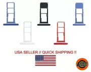 Samsung Galaxy A21s A217F Single / Dual Sim Card MicroSD Memory Tray Holder Part