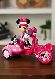 Jada Toys Minnie Mouse RC Scooter, Pink