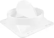 LALAFINA Range Hood Repair Parts Anti-reverse Valve for Exhaust Vent Kitchen Hood Ducting Heat Resistant Easy Installation