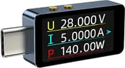 USB Voltage Meter, USB Load Tester, Digital Voltage Tester, Portable USB Tester, High-Precision Tester, USB Current Tester, Portable High-Precision USB Voltage Meter for Testing