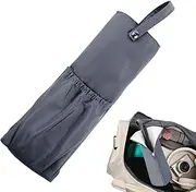 shpuuyy Flat Iron and Curling Wand Holder - Hangable Iron Holder,Heat Resistant Storage Bag for Hair Straightener, Bathroom Pouch Organizers for Vanity Organization