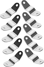 VINTORKY Drum Kit Parts 10pcs Iron Drum Support Accessories Snare Drum Lug Connectors Drum Brackets for Replacement
