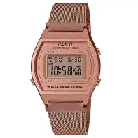 在飛比找momo購物網優惠-【CASIO 卡西歐】電子錶 米蘭錶帶 防水50米 LED背