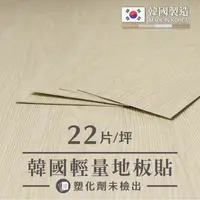在飛比找鮮拾優惠-【樂嫚妮】 輕量木紋地板 韓國製 木地板 質感木紋地板貼 自