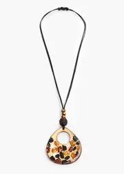 [Taking Shape] Taking Shape Mosaic Drop Necklace in Multi - Women's Accessories Multi