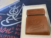 Scotty Cameron Peace Surfer Leather Cash Cover - Brown - Limited / Prototype