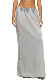 [Diesel] Diesel - Balloon-shaped maxi skirt - Skirts - Woman - Grey M Grey