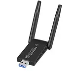 網卡 無線網卡 千兆網卡 WIFI接收器 千兆雙頻 免驅動 電腦USB WIFI接收器 1300MBPS 無線網卡 5G