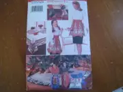 New 1996 Butterick Pattern Christmas Crafts Apron Wine Bottle Bag Tree Skirt +