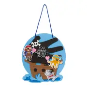 Fun Express Mother’s Day Pirate Handprint Craft Kit - Makes 12