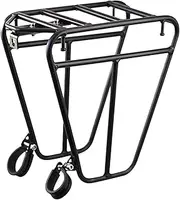 Cycling Cargo Rack – Steel Bikes Stand, Heavy Duty Luggage Carrier | 25KG Capacity Cycling Equipment, Durablee Rear Bicycles Rack, Road Cycle Support, Adjustable Mount for Commute, Touring