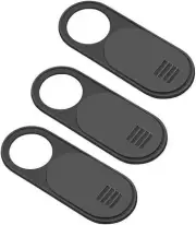 Webcam Cover, 3 Pack Ultra Thin Slide Web Camera Covers for Laptop Mac HP