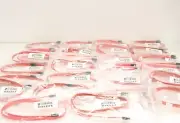 (Lot of 26) Supermicro CBL-0044L 2 Feet / 24" SATA Cables Flat Straight NEW.