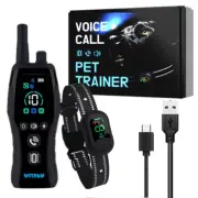 Colors Display Dog Training Device Voice Intercom Long Remote Control Dog Artifa