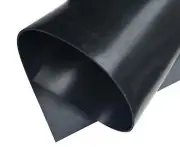 .093" (3/32") Thick x 6" Wide x 80' Long -Neoprene Rubber Strip Commercial Gr...
