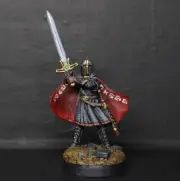 Painted Reaper Miniatures - Templar Knight with Greatsword - 28mm SCALE