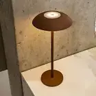 Wireless Table Lamp Touch Control Nordic Decorative Light Home Decor (Brown) AU