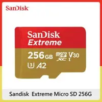 在飛比找法雅客網路商店優惠-Sandisk Extreme Micro SD 256G