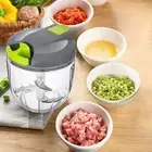 PP Storage Manual Food Chopper Hand Power Mincer Vegetable Fruits