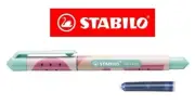 STABILO beCrazy! Rollerball Pen with 1 Blue Standard Ink Cartridge - Watermelon