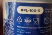 Pureline Water Filter PL-100-S Refrigerator Sealed
