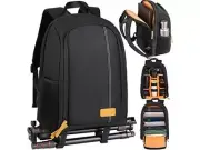 Tarion Black 12L Professional Waterproof Compact Camera Backpack Bag PLW268