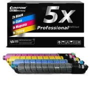 5x Pro Toner XXL for Ricoh Aficio MP C-4000-spf