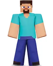 Minecraft Steve Prestige Boys Costume