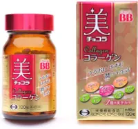 在飛比找Yahoo!奇摩拍賣優惠-日本藥妝俏正美 Chocola BB 膠原蛋白120錠