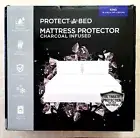 PROTECT A BED Charcoal Infused Mattress Protector KING