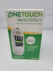 One Touch Verio Reflect Blood Glucose Monitoring System Bluetooth Exp 01/31/2027