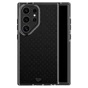 Tech21 Evo Check Case (Suits Galaxy S24 Ultra) - Smokey Black