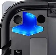 eXtremeRate 7 Colors 24 Effects RGB Logo LED for ps5 Console, Illuminated Logo LED for ps5 Disc & Digital Console
