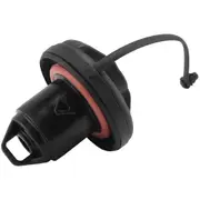 46820586 Car Gas Petrol Tank Cover Inside Fuel Tank Cap Replacement for 500 Grande Punto Doblo Black