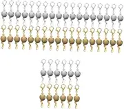 TEHAUX 4sets Jewelry DIY Clasp Magnetic Necklace Clasps Easy On/Off Magnetic Closures 12pcs*4