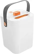 TOPPERFUN Household Humidifier Diffusers for Home Desk Humidifier Desktop Humidifier for Car Portable Humidifier Desktop Night Light Humidifier Tabletop Humidifier Car Diffuser White Plastic