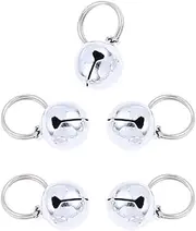 Yardwe Bells Pet Accessories 5pcs Christmas Bells for Cats Dogs Noise Alert Bird Wildlife Safety