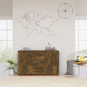 Sideboard, Buffet Cabinet with Door, Kitchen Storage Cabinet, Wood Coffee Bar Table for Dining Room, Living Room, Easy Assemble, 120x36x69 cm