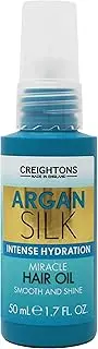 Creightons Argan Smooth Miracle Hair Oil (50ml) - Professionally formulated with argan oil from Morocco, Replenishes moisture for strength & shine, For all hair types.