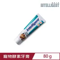 在飛比找PChome24h購物優惠-Intelligent因特力淨．寵物酵素牙膏 80g (2H