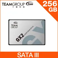 在飛比找PChome24h購物優惠-TEAM 十銓 GX2 256GB 2.5吋 SATAIII