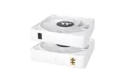 Thermaltake CT120 EX Reverse Blades 120mm ARGB Snow PWM Fan - 3 Pack (CL-F194-PL12SW-A)