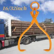 Skidding Tongs with Ring for Logging Forestry Grappling Firewood Fire Log