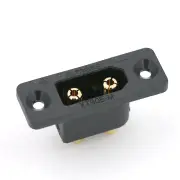 5 PCS Amass XT90E-M XT90 Male Connector Plug with Fixing Mounting Hole
