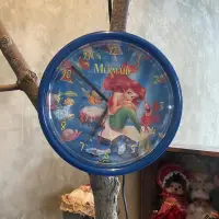 在飛比找蝦皮購物優惠-絕版 迪士尼 小美人魚時鐘 掛鐘